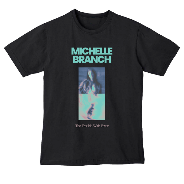 Black Gradient Block Tee